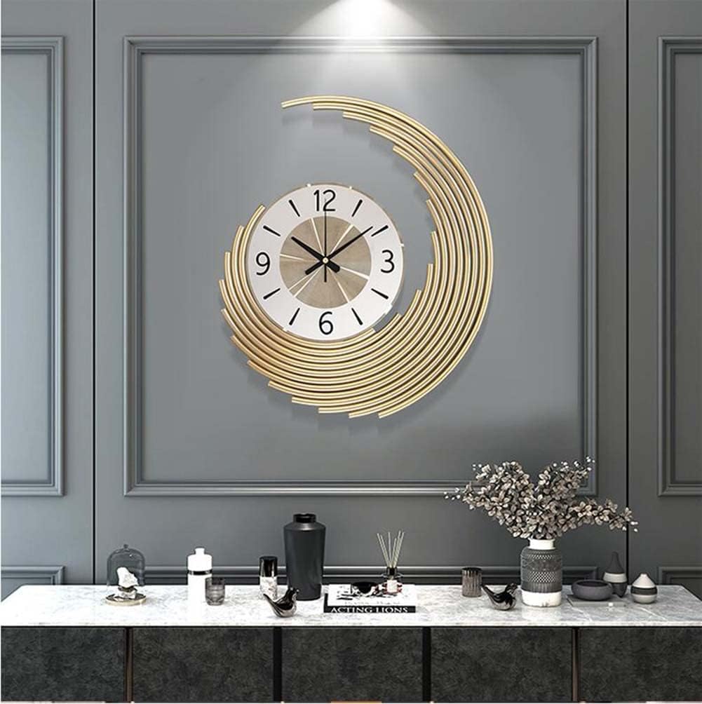 Antique iron metal wall clock