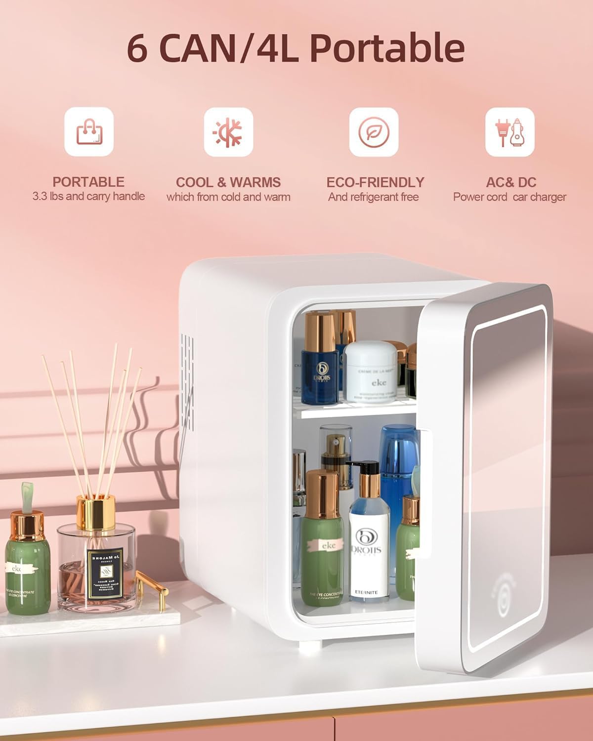 Mini 4L portable refrigerator