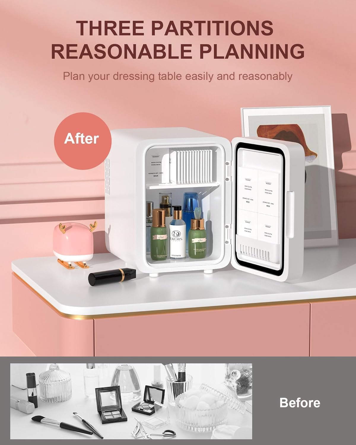 Mini 4L portable refrigerator