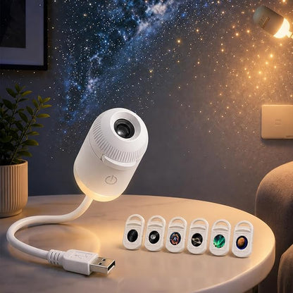 Kids night projector with lamp