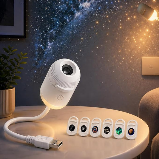 Kids night projector with lamp