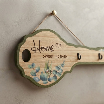 Key Shaped wooden keyholder