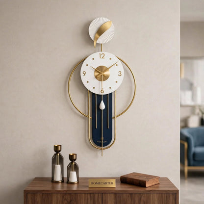 Votive Gold elegant fancy wall clock