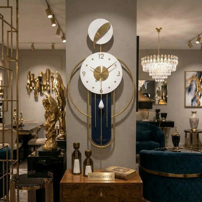 Votive Gold elegant fancy wall clock