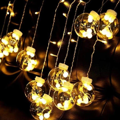 Wishing ball led curtain light