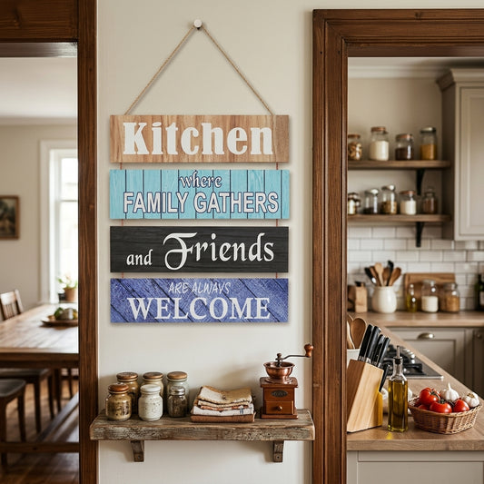 Welcome Kitchen -wall hanging quotation