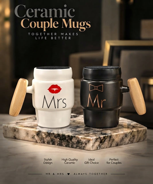 Ceramic Couple mug set