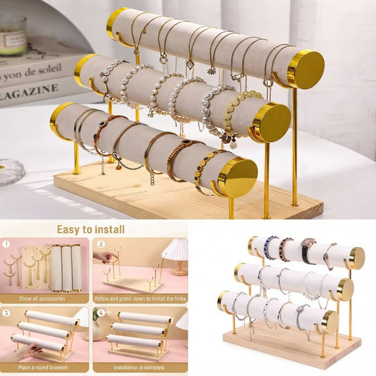 3 tier bracelet organizer stand