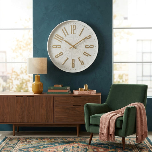 Antique style N Wall clock