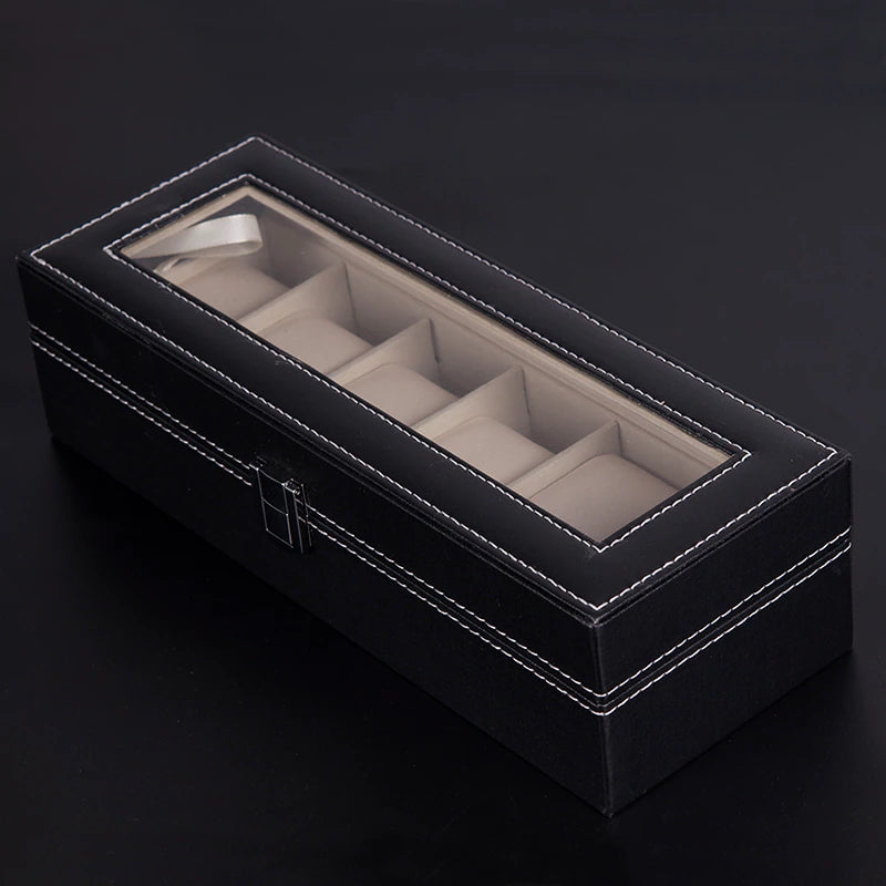 6 Slot watch box organizer