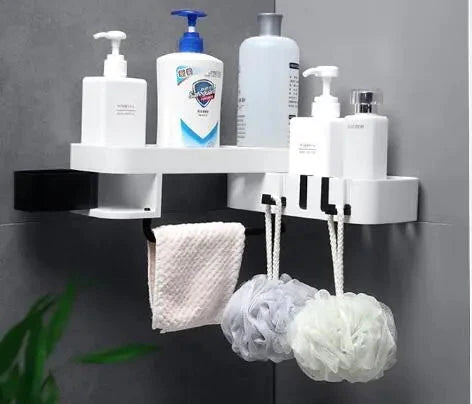180 Rotating bathroom shelf