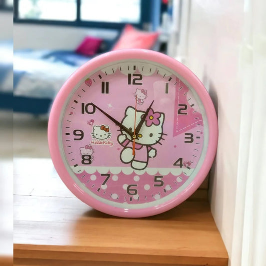 Best Quality Wall Clock In Different Design - Hello Kitty