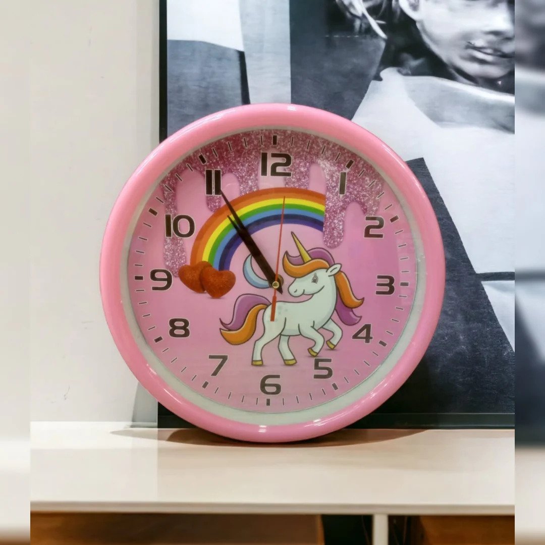 Best Quality Wall Clock In Different Design - Unicorn