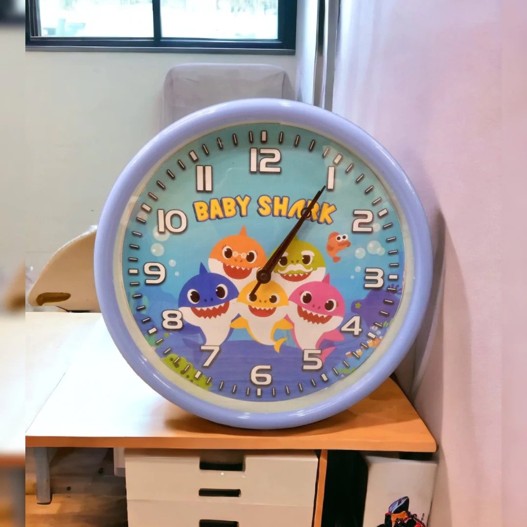 Best Quality Wall Clock In Different Design - Baby shark