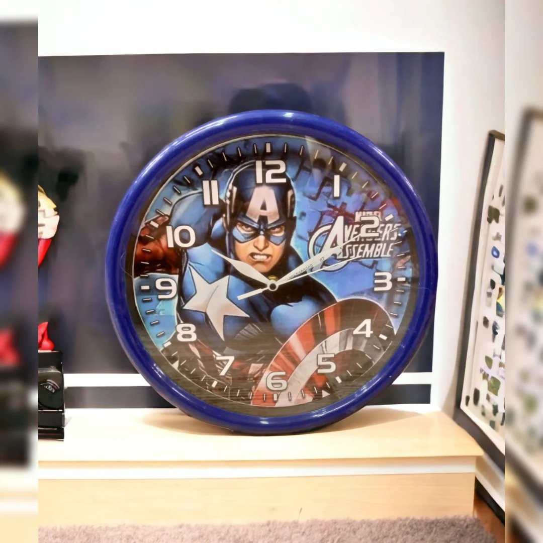 Best Quality Wall Clock In Different Design - Avengers