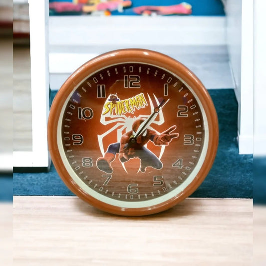 Best Quality Wall Clock In Different Design - Spider man