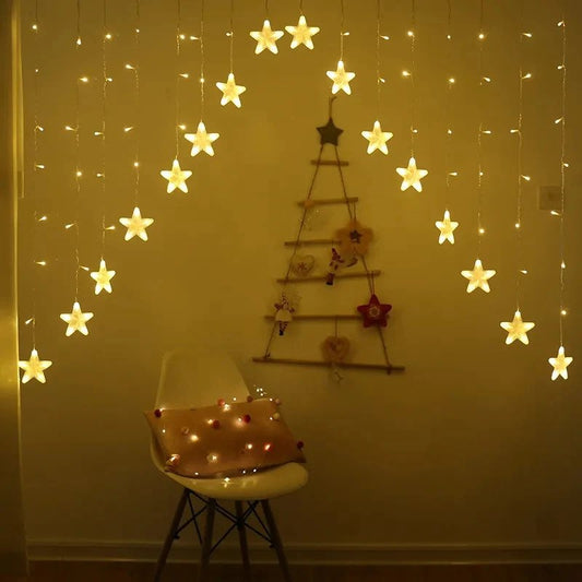 Curtain Lights In Different Designs And Style - Star Arch Light