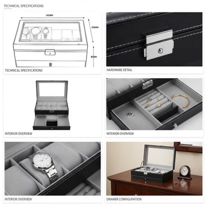 12 Watch & Jewellry organizer imported