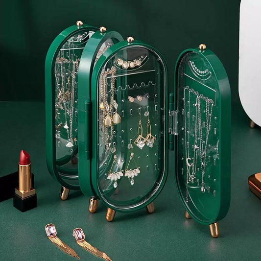 4 Layer Foldable Jewellery Organizer