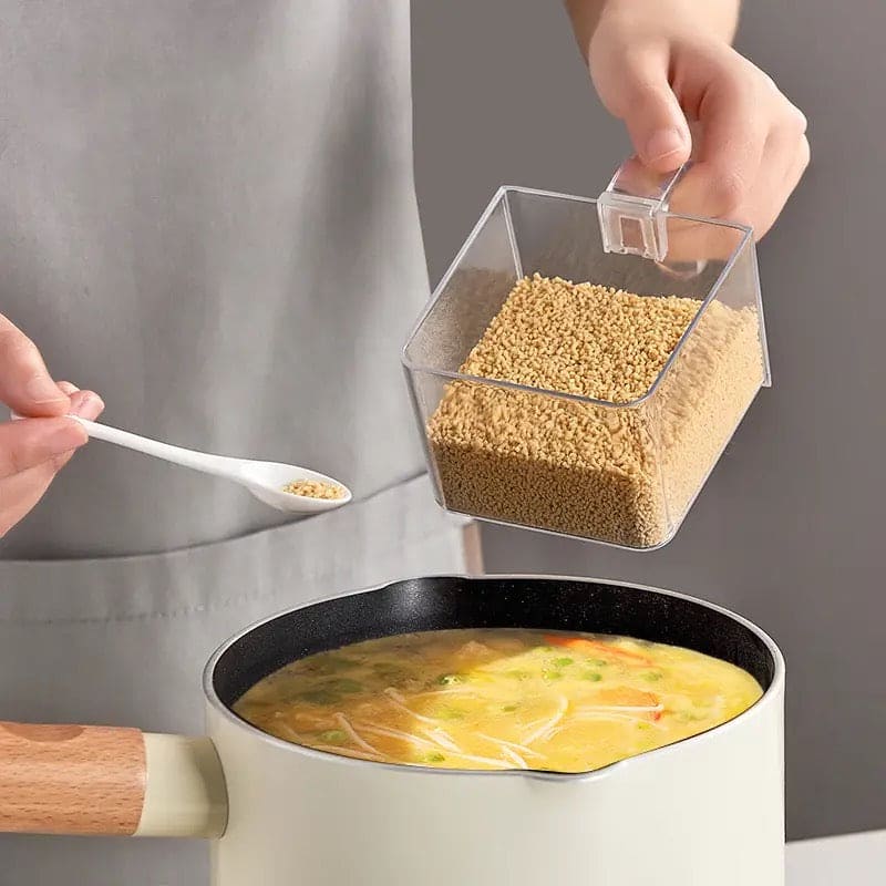 Wall mounted seasoning spice drawer storage rack