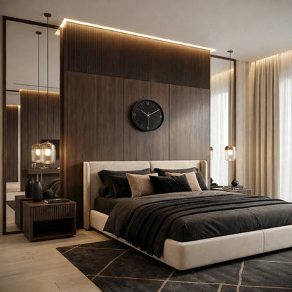 Elegant Design Big Metal wall clock