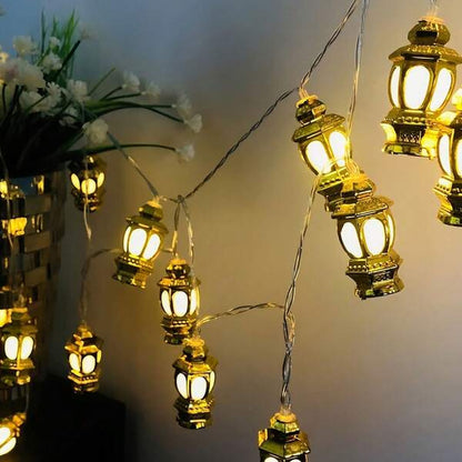 20 Led Morrocon Lantern lights