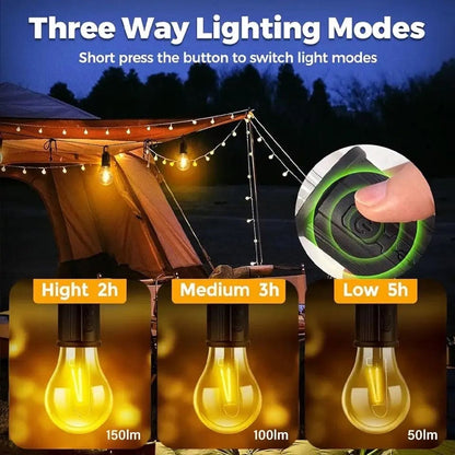 Led rechargeable Solar bulb lamp for camping and for other multi purpose use
