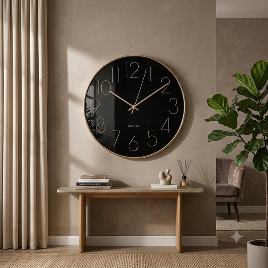 Elegant style wall clock (imported)