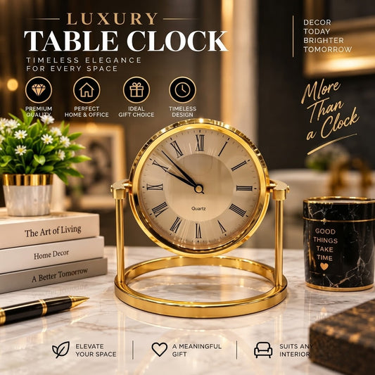 Luxury Antique table clock(imported)