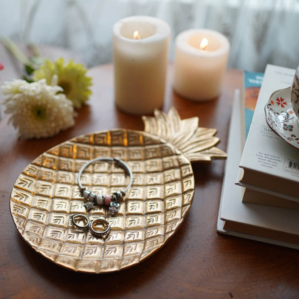 Pineapple decoration table tray
