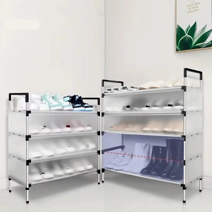 DIY dustproof shoe rack organizer
