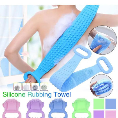 Body scrub silicon brush