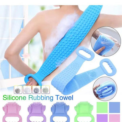 Body scrub silicon brush