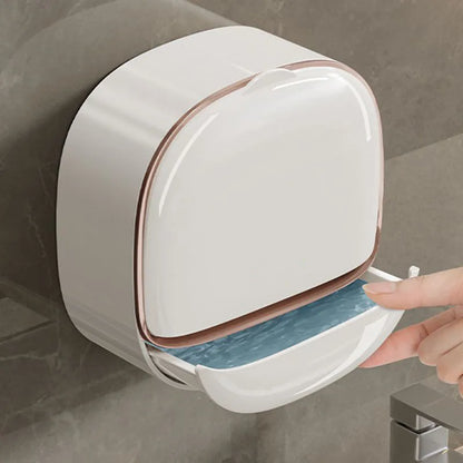 Luxury soap holder with drain holder