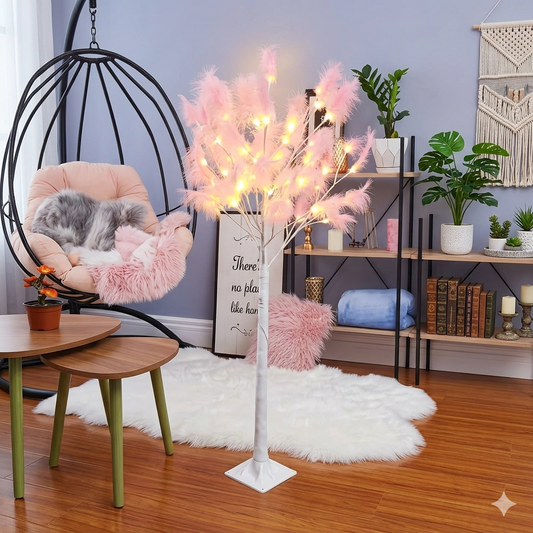 Adorable feather Corner tree  5.5feet