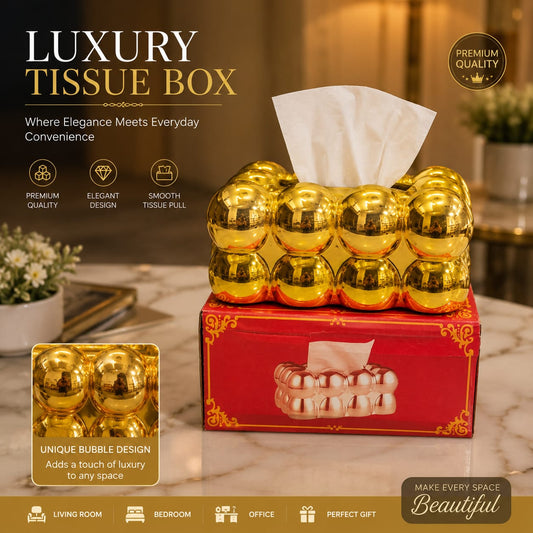 Luxury bubble tissue box (imported)