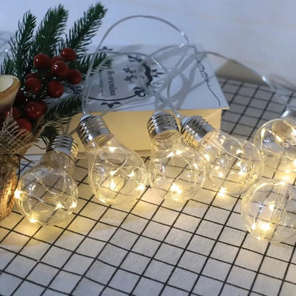 Starry bulbs string led lighting