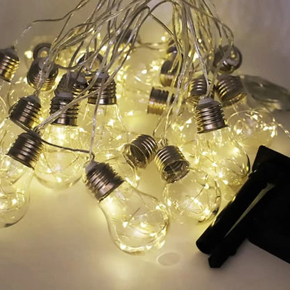 Starry bulbs string led lighting