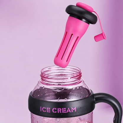 Acrylic Ice Cream Tumbler Bottle