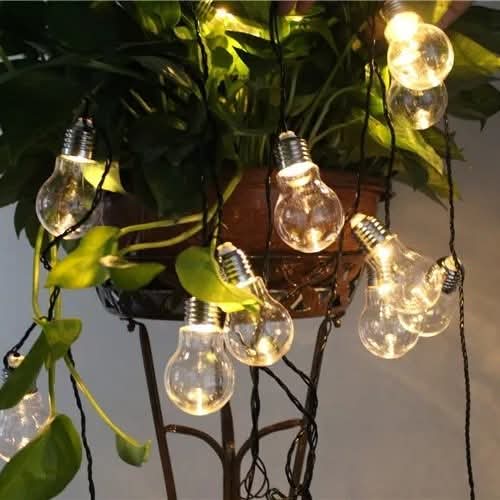 Starry bulbs string led lighting