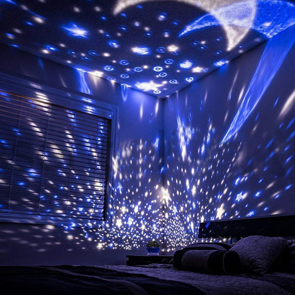 LED Rotating Night Light Projector lamp for kids