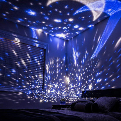 LED Rotating Night Light Projector lamp for kids