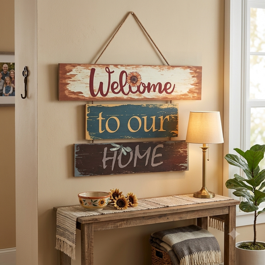 3 step wall hanging decorations