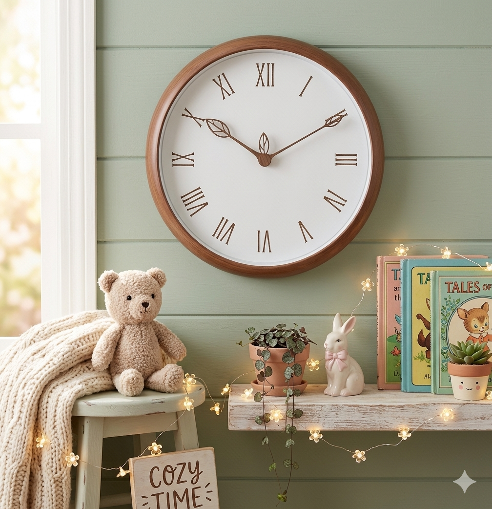Elegant style wall clock