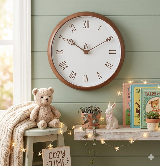 Elegant style wall clock