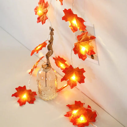 Led maple string light