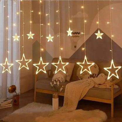 Star led curtain lights