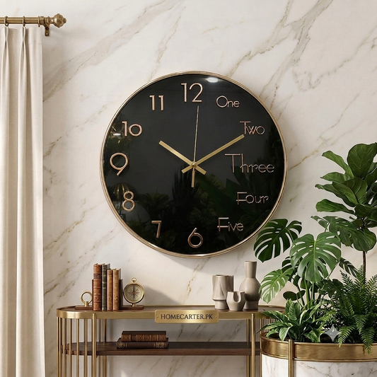 Funky design elegant wall clock(imported)