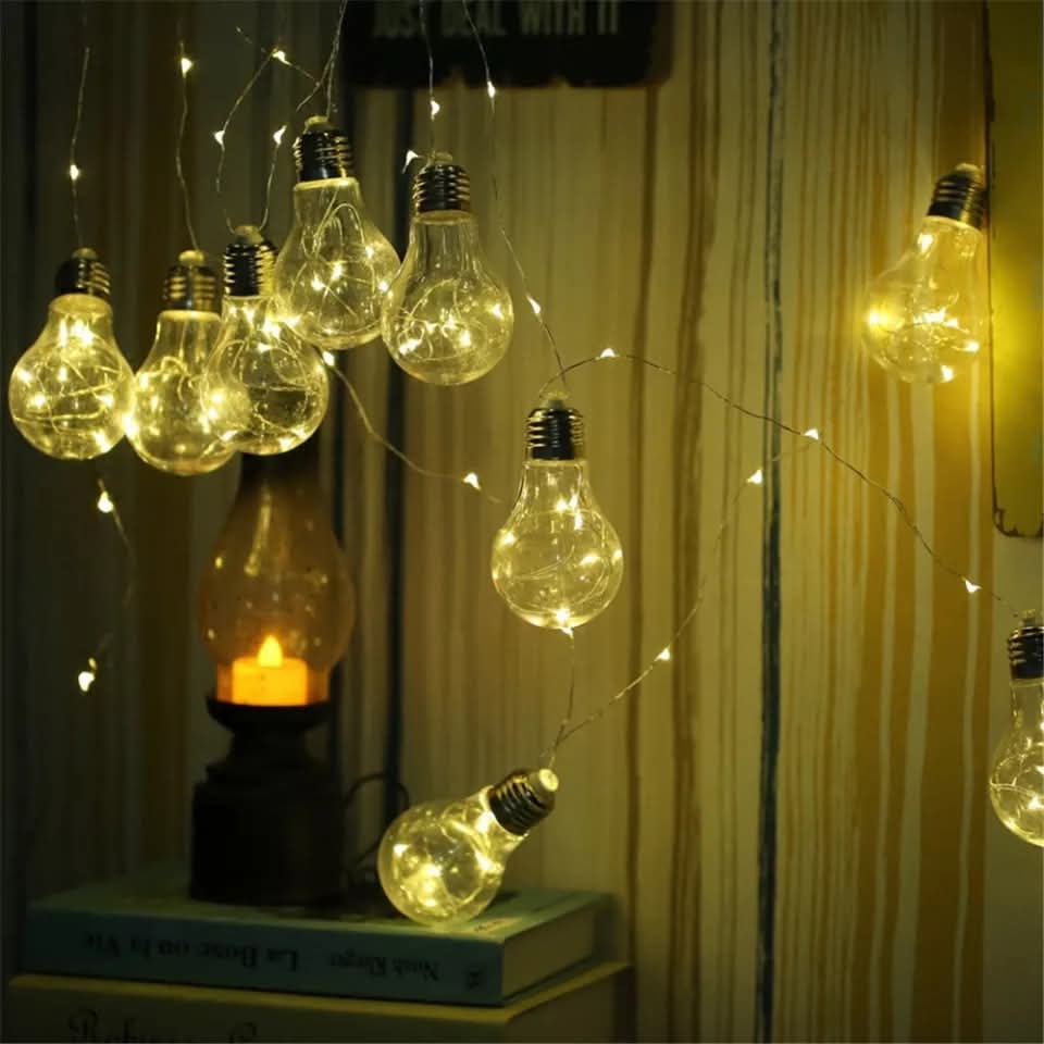 Starry bulbs string led lighting