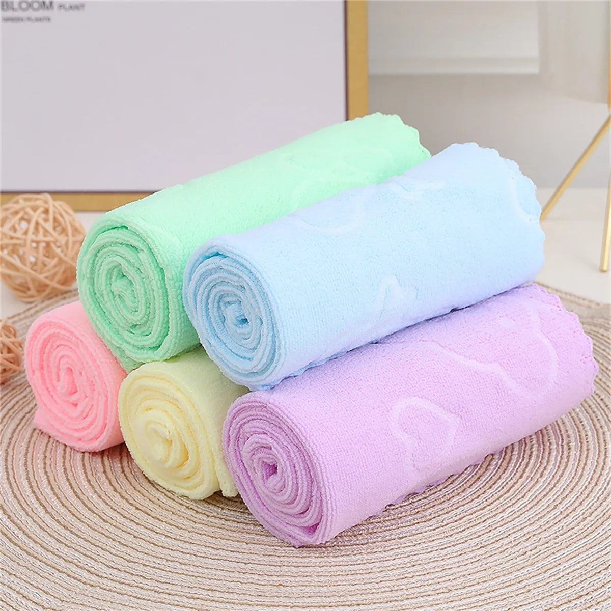 Pack of 5 micro fiber cleaning fabric